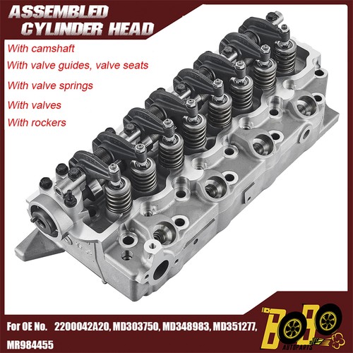 COMPLETE CYLINDER HEAD FOR MITSUBISHI HYUNDAI KIA 4D56 4D56T D4BA D4BH