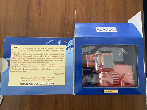 Rover The Space Dog Schylling Tin Wind Up Toy 1999 Limited Edition (P2) NIB