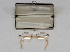 Vintage 1/10 12k Gold Filled Eyeglasses with Case