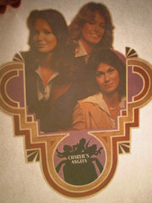 CHARLIES ANGELS GROUP SHOT VINTAGE 1970's MOVIE IRON ON TRANSFER NICE B-20