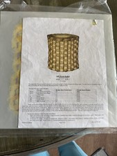 Jan Dresser Mural Stencil LARGE  #640 Woven Basket