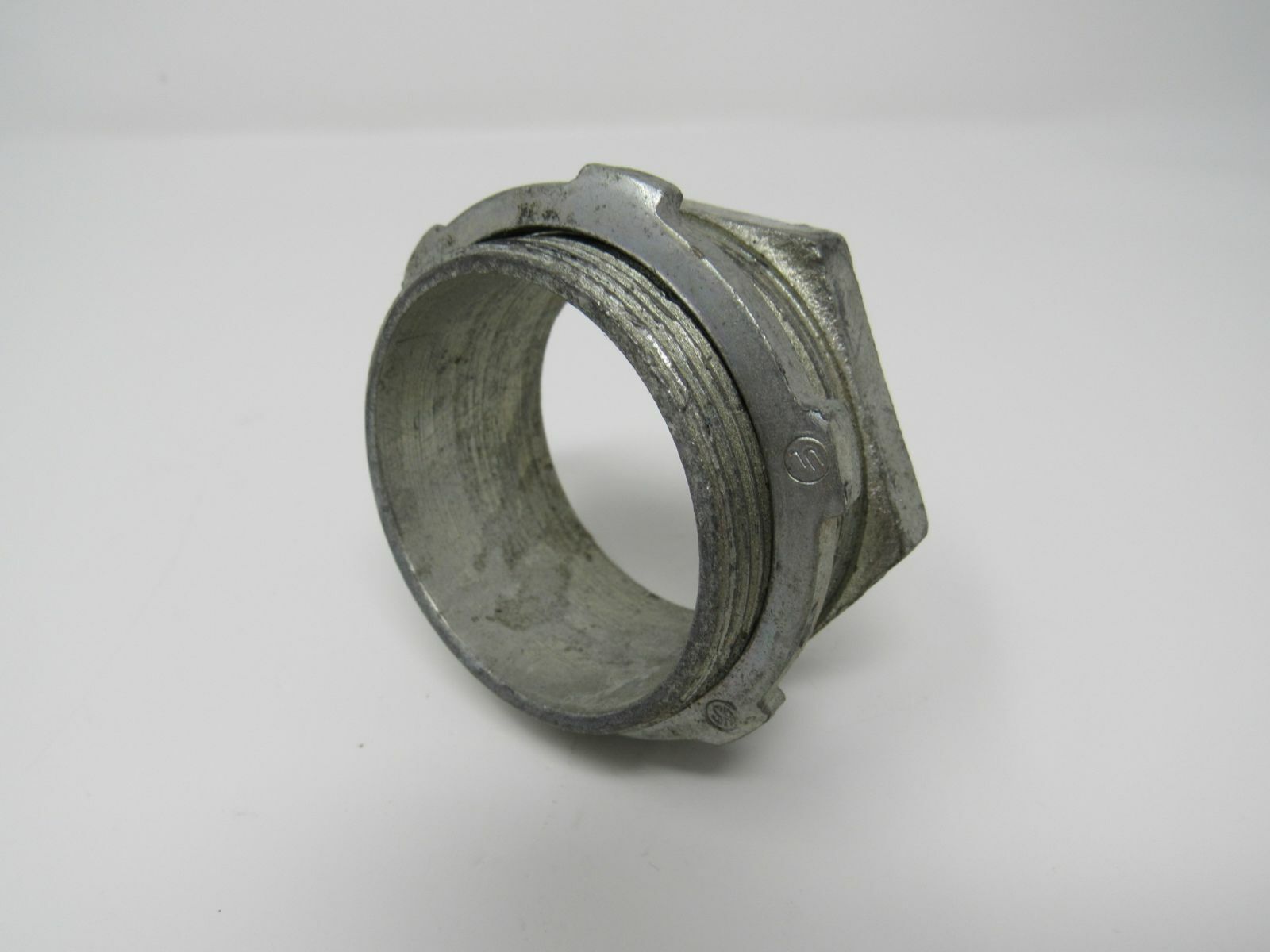 Standard Threaded Hex Bushing With Locknut 2-in Zinc Galvanized