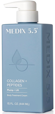 Medix  Collagen Creme Kaviar Straffende Aufhellende  Aloe Vera Und Grünem 400ml