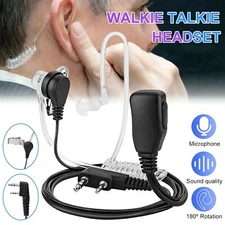 Mic Earpiece 2-Pin Headset For BAOFENG UV-5R UV-82 BF-F8HP BF-666S BF-888S Radio