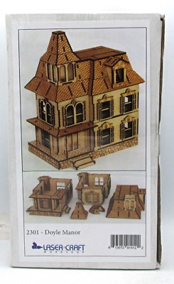 Laser Craft Workshop 2301 Doyle Manor (Victoriana) Victorian House Terrain NIB
