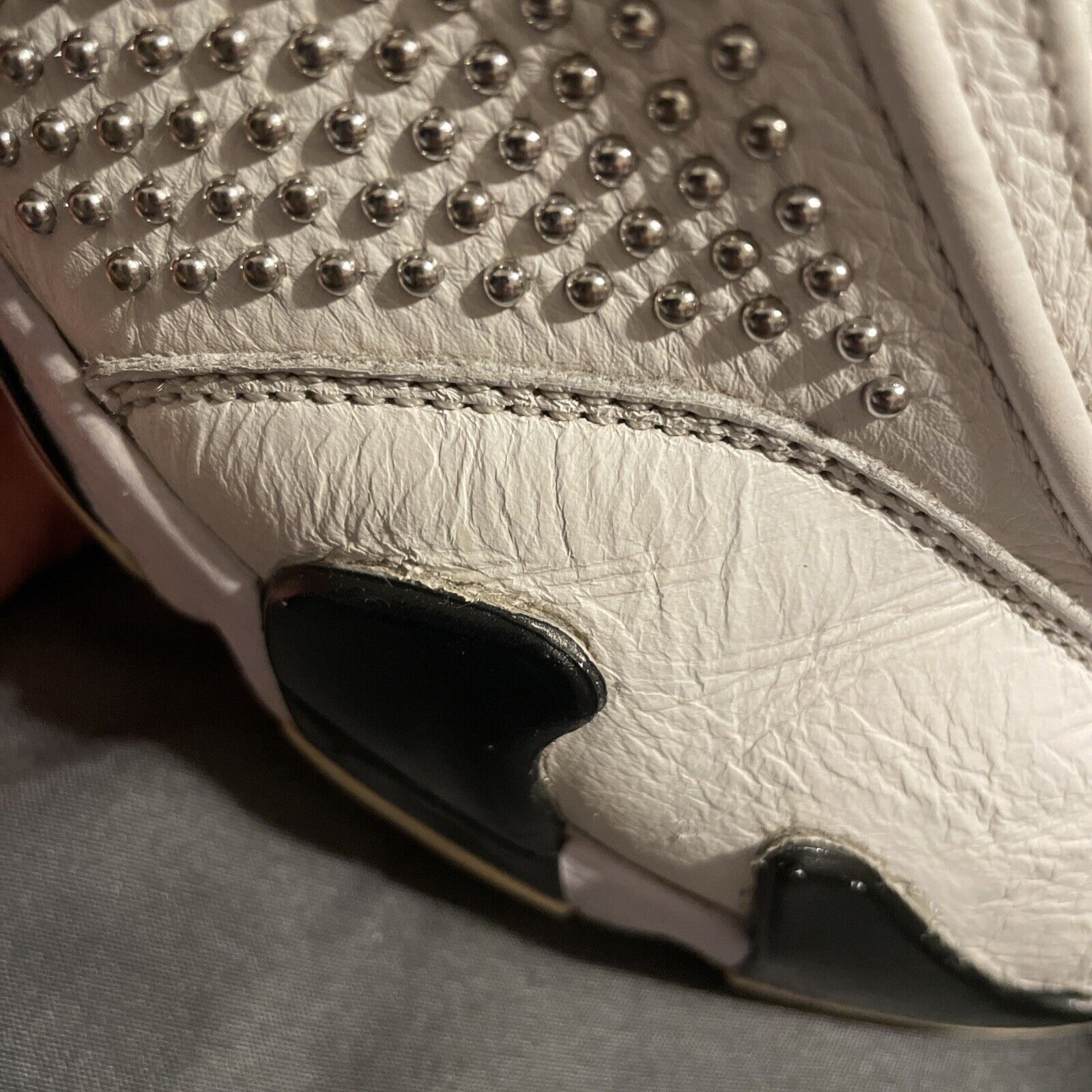 Nike Air Jordan  Retro Supreme White size .5 OG XIV BV