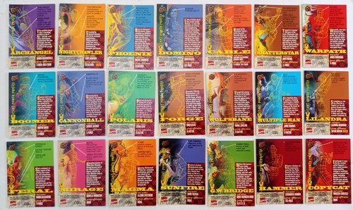 Fleer Ultra X-Men Super Heroes 1994 conjunto de 21: #12-53 no consecutivo excelente - Imagen 2 de 2