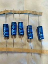  5 VISHAY 100uF 100V 10x25 85 C 2500h Axial Electrolytic Capacitor 222202190532