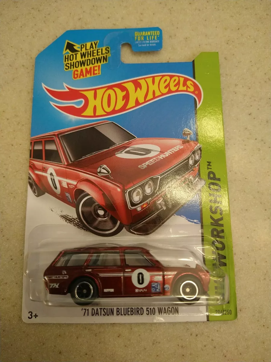 2014 Hot Wheels '71 Datsun Bluebird 510 Wagon HW Workshop Super ...