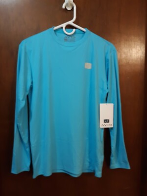 AVID Sportswear Core AVIDry Long Sleeve Shirt - River Blue - Size XL $39.99 MSRP