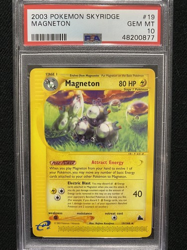 Magneton graded PSA 10 for sale on eBay