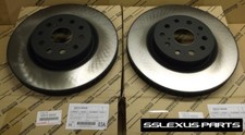Lexus LS460 LS460L (2007-2017)(RWD)(Base) OEM Genuine FRONT BRAKE ROTOR SET (x2)