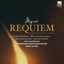 Image of MOZART REQUIEM FREIBURGER BAROCKORC 15 TRACKS CHAMBER AUDIO MUSIC CD NEW