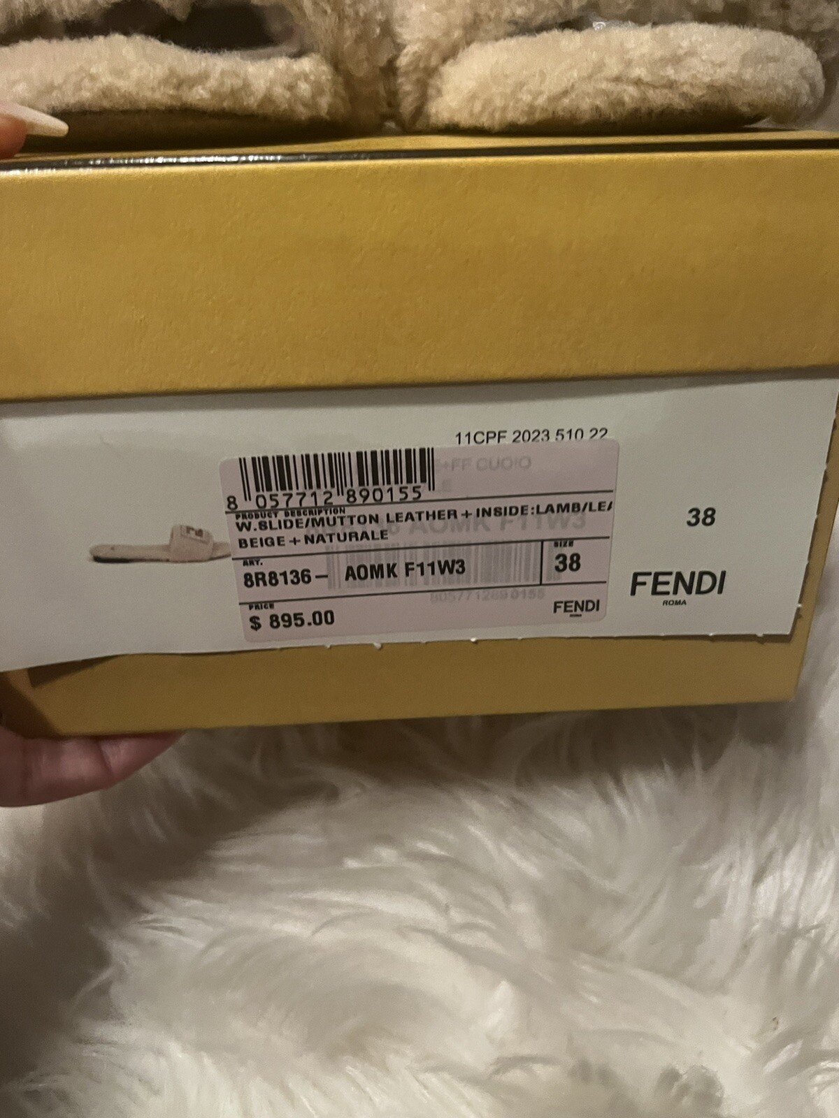fendi sandals 38 image 3
