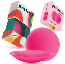 Pastease Everyday Silicone Nipple Cover Reusable Fuchsia Large D Cup, New