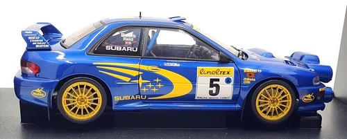 Autoart 1/18 Scale Diecast 89994 Subaru Impreza WRC RMC R.Burns 1999 Night Race - Picture 4 of 5