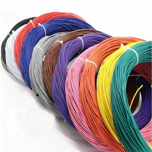White Equipment Wire DIY Electrical Wire Flexible Cable UL1015 8/10/12~24AWG - Picture 2 of 5
