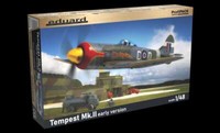 MW22 Eduard 82124 Tempest Mk.Ii Early Version 1/48 Plastic Kit Flugzeug