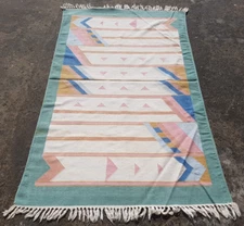 Vintage Traditional Handmade Beautiful Scandinavian Kilim Floor Rug 167x100 cm