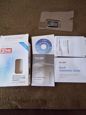TP-Link 300 Mbps Mini Wireless N USB Adapter