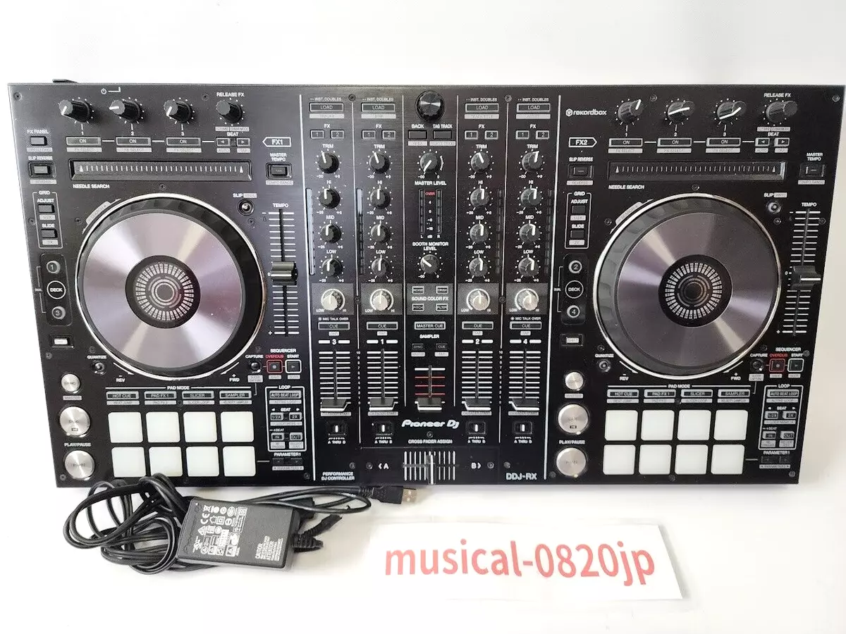 Pioneer DJ DDJ-RX Performance DJ Controller 4-Channel recordbox DDJ RX