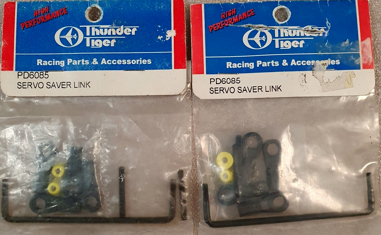 2 x Packs Thunder tiger pd6085 servo saver link ssb/ssk 016 - RC Spares