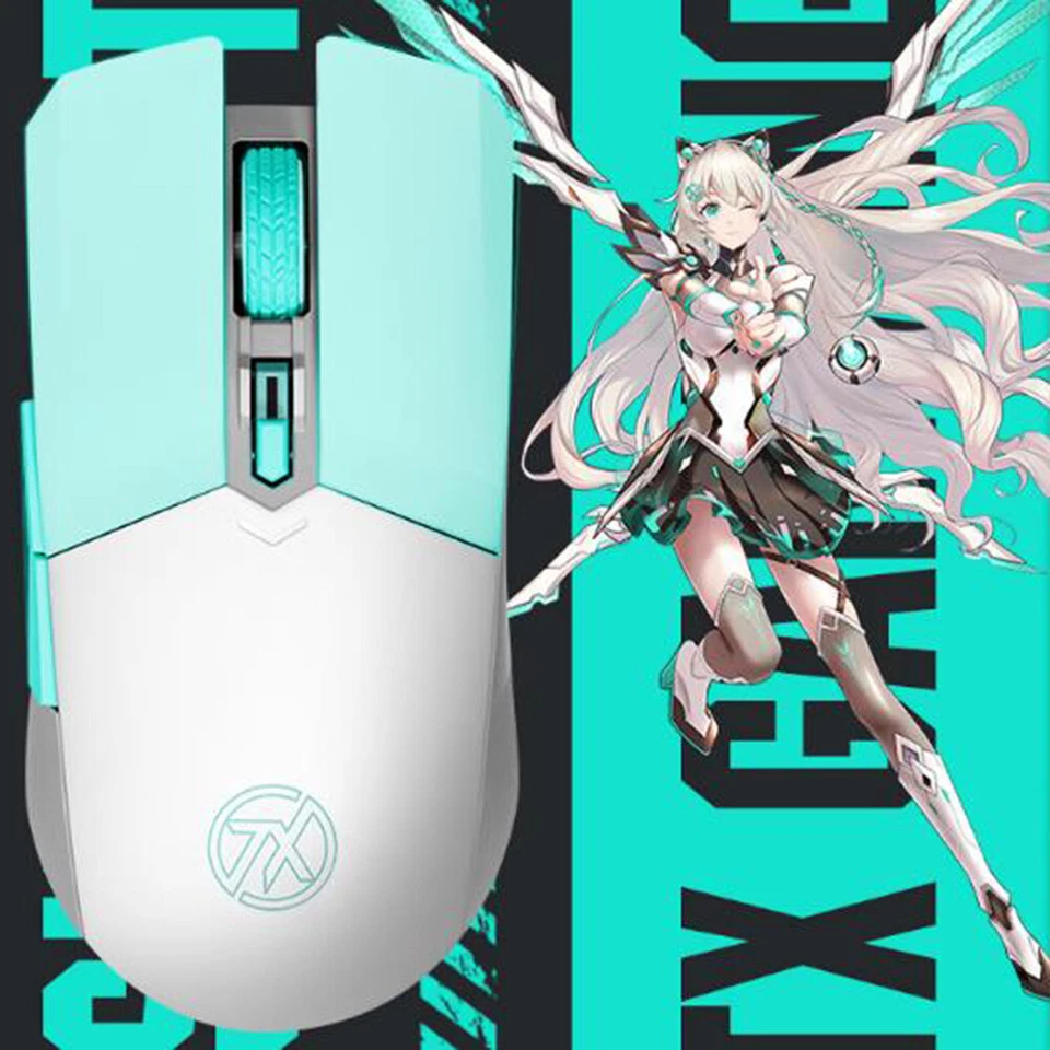 ASUS TX P310 Wireless Bluetooth Optical Gaming Mouse Mice 12000DPI 350IPS White - Image 2 of 4