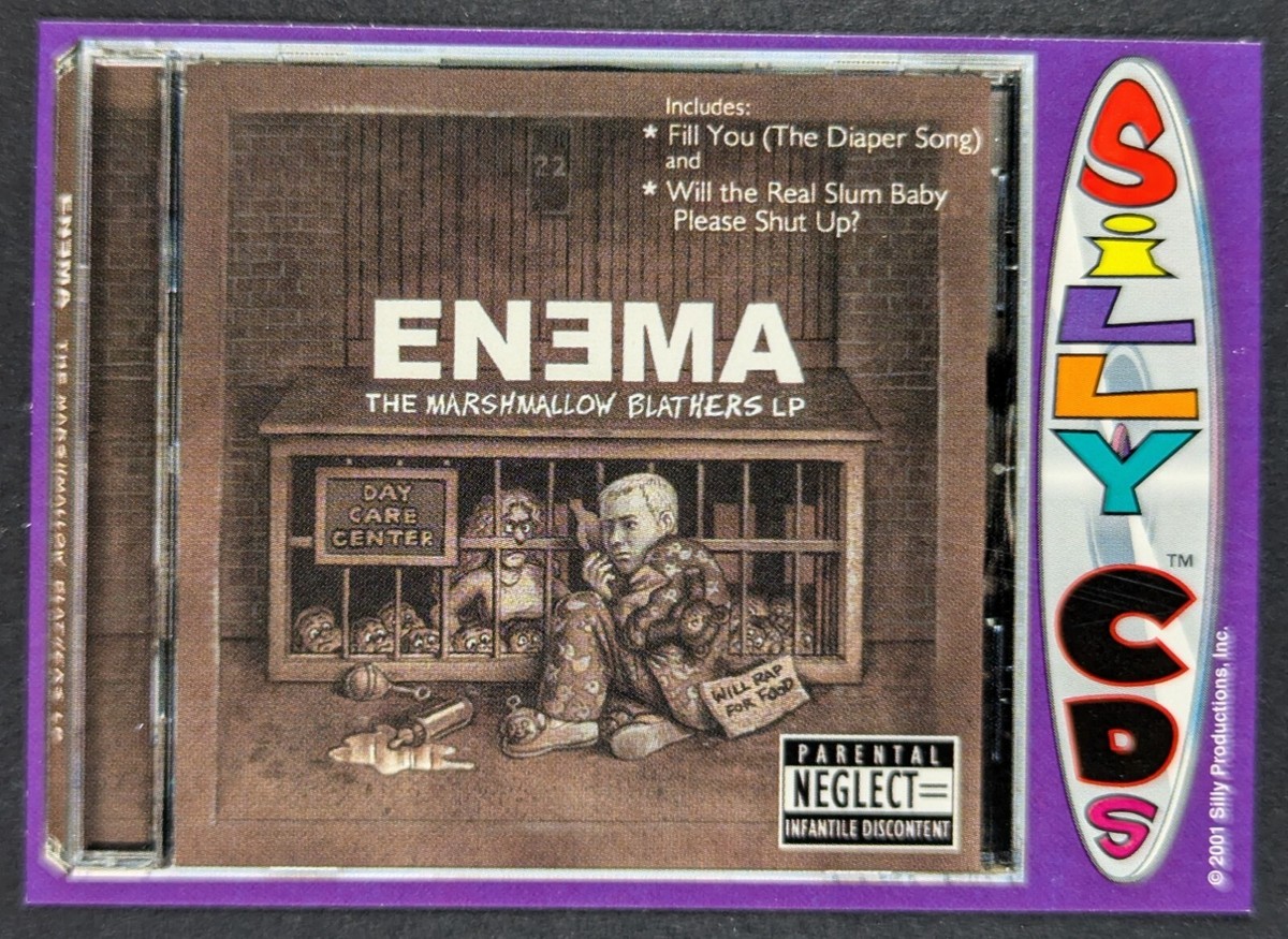 Enema Eminem 2001 Silly CD's Music Band Card #21 (NM) | eBay