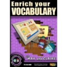 Enrich Your Vocabulary With Max Claire PC CD learn logic words spelling game