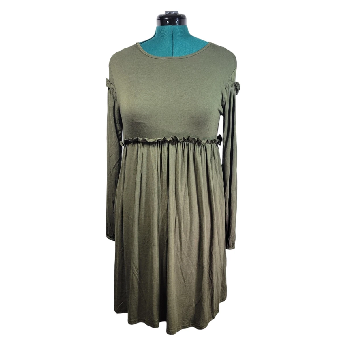 Green Long Sleeve Maternity Dresses for sale | eBay