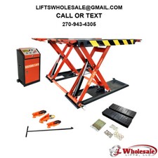 New Katool Kt-x90e 8000lb Mid Rise Electric 110v Or 220v Scissor Lift