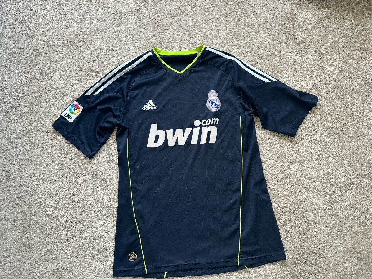 REAL MADRID 2011-2012 AWAY FOOTBAL SHIRT SOCCER JERSEY ADIDAS