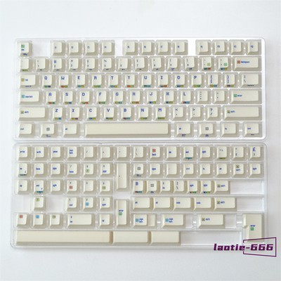 139 Keycaps C64 Theme PBT Full Set Cherry Height Dye-sub for Cherry MX Keyboard