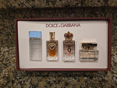 DOLCE & GABBANA Women's Gift Set Mini 4 Pc 0.16 Oz Ea Q, Devotion, One, Lt Blue