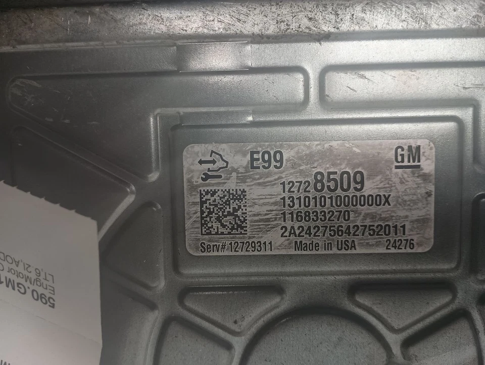 Engine ECM 12728509 For 2025 Chevrolet Corvette 3077507 - Image 3 of 4