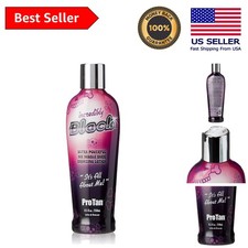 Natural Bronzing Lotion for All Skin Types - 8.5 oz Incredibly Black Formula
