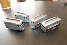 Matchbox Lesney no. 74  mobile canteen lot of 4 - excellent