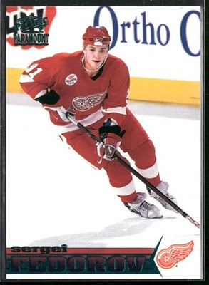 1998-99 Pacific Paramount Sergei Fedorov Emerald #74 Detroit Red Wings