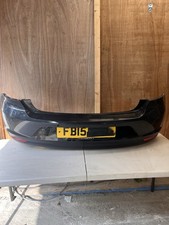 VOLKSWAGEN POLO REAR BUMPER BLACK 2015 SE