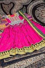 Kuchi Handmade Embroidery Afghan Traditional Dress