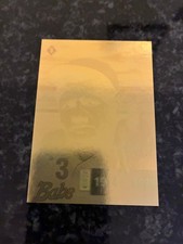 1992 Babe Ruth Estate GOLD FOIL HOLOGRAM #5 BABE RUTH