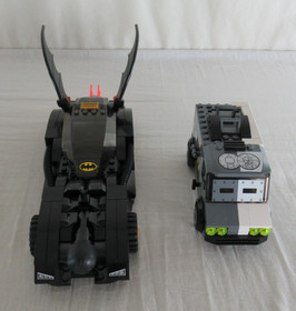 Lego Batmobile & Two-Face Armored Truck Vehicles ONLY Set #7781 2006 DC Comics