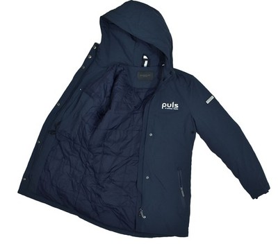 BERKELEY Isolierte Marineblaue Damen Parka Jacke S