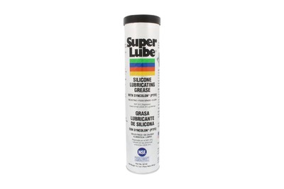 Super Lube 92150 Silicone Lubricating Grease with PTFE, 14.1 oz Cartridge,