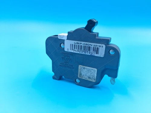 Connecticut Electric UBIF020N UBI-F020N Circuit Breaker 20 Amp Gray