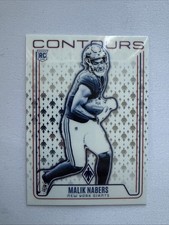 2024 Panini Phoenix Malik Nabers Contours RC New York Giants Rookie!