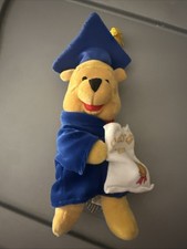 Disney Store Bean Bag Plush Winnie The Pooh Class Of 2003