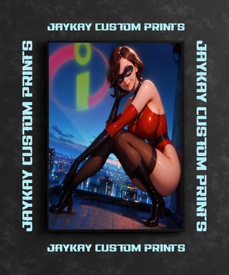The Incredible Elastigirl Helen Parr Poster Print - No Frame