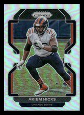 2021 Panini Prizm #162 Akiem Hicks Silver Chicago Bears