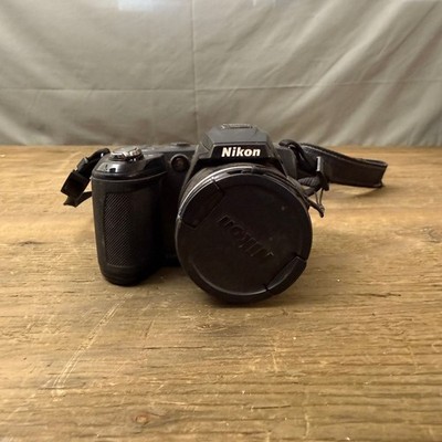 Nikon COOLPIX L120 21x Optical Zoom Digital Camera Black - For Parts